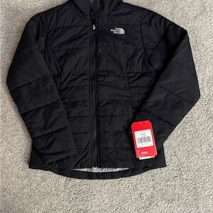 The North Face Black Puffer Jacket Girls M (10-12)